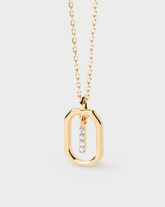 Mini Letter I Necklace