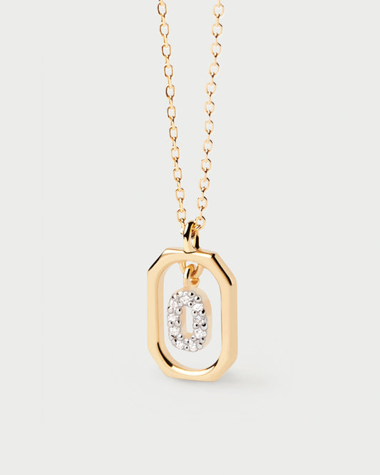 Mini Letter O Necklace