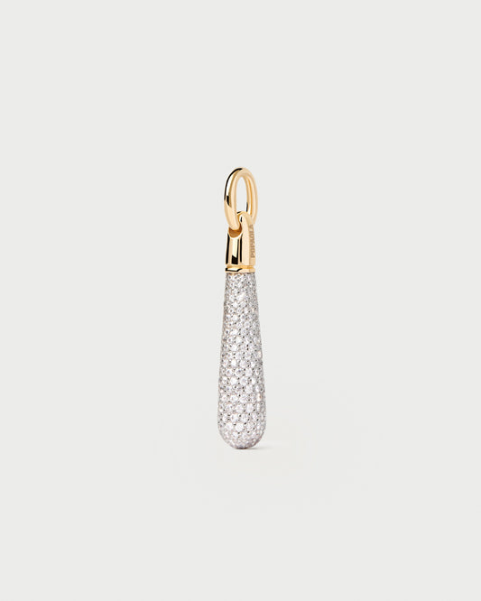 Pavé Large Drop Pendant