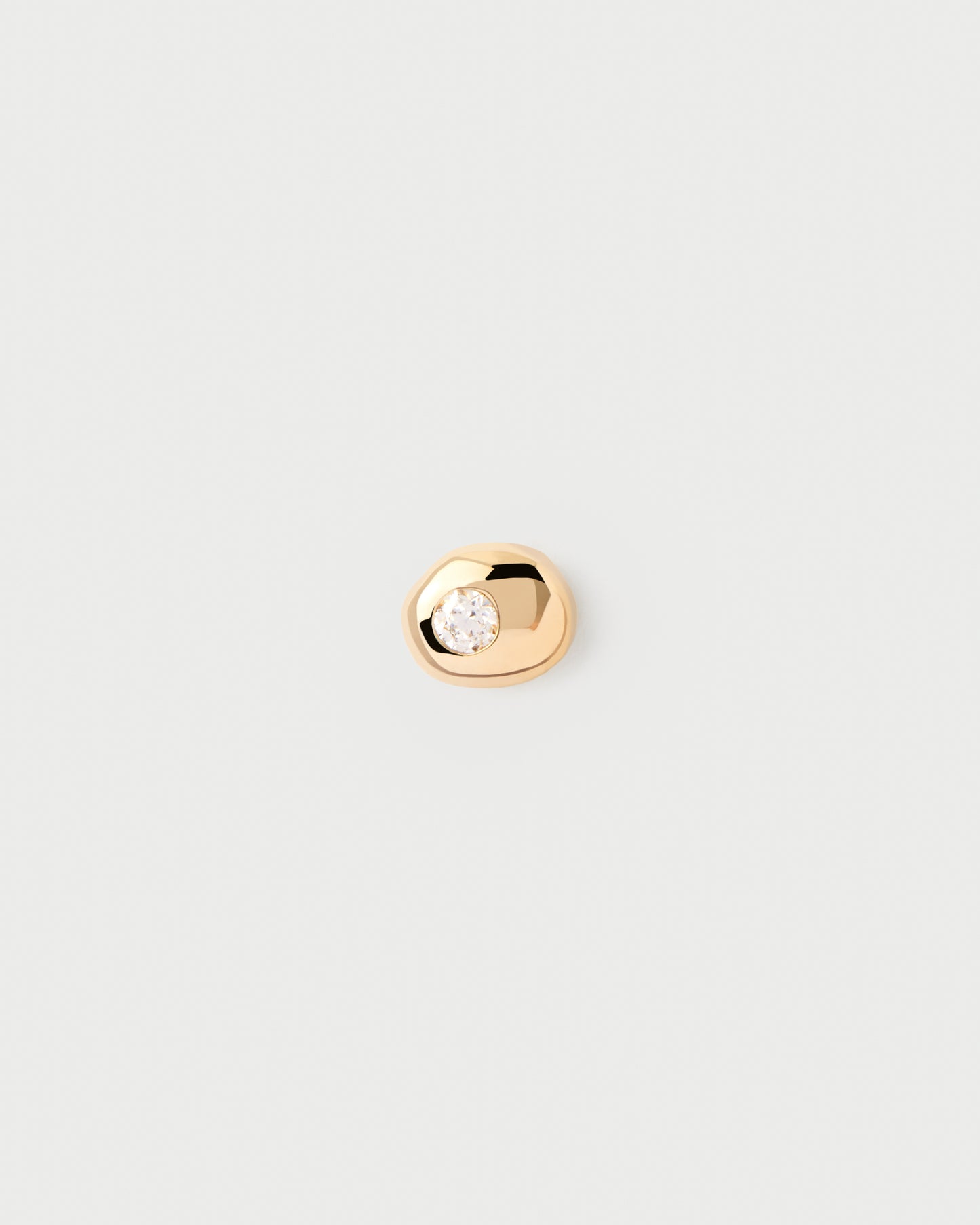 Sand single stud earring
