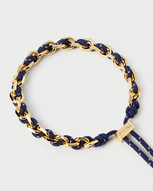 Midnight Adjustable Rope Bracelet
